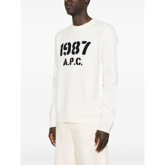 25FW 아페쎄 스웨터 WVBDK H23444 AAD NEUTRALS - A.P.C.