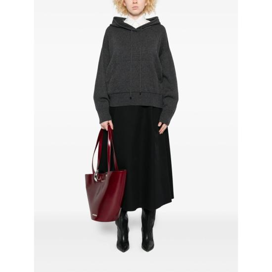 25FW 안토넬리 피렌체 후드 티셔츠 41643P MANLIO 10183 BLACK - ANTONELLI FIRENZE