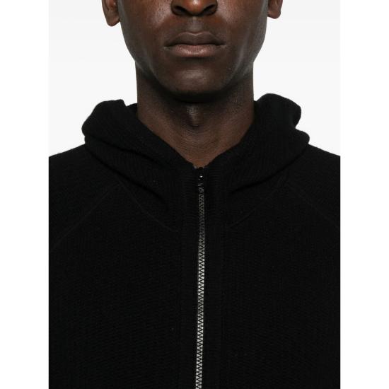 25FW 스톤 아일랜드 후드 티셔츠 155100077 S00FF V0029 BLACK - STONE ISLAND