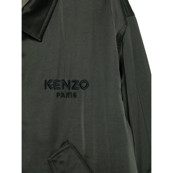 25FW 겐조 봄버 자켓 FF65BL1789FM 51 GREEN - KENZO
