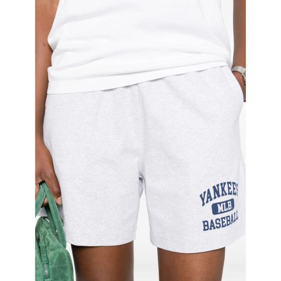 25FW 스포티앤리치 숏팬츠 SH039623660GY HEGRE GREY BLUE - SPORTY & RICH