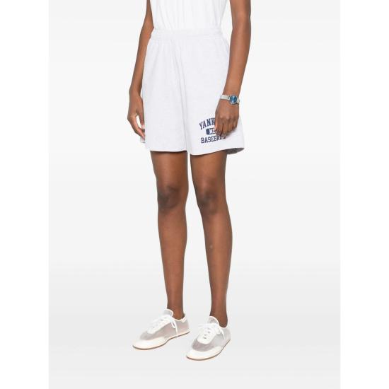 25FW 스포티앤리치 숏팬츠 SH039623660GY HEGRE GREY BLUE - SPORTY & RICH