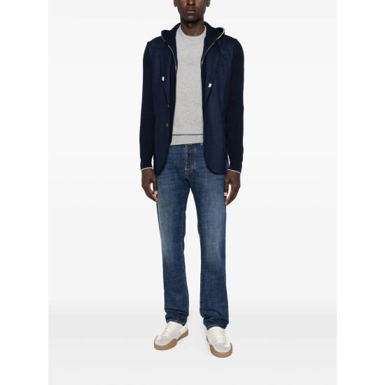 25FW 라 필러리아 스웨터 55167 15590 061 GREY - LA FILERIA