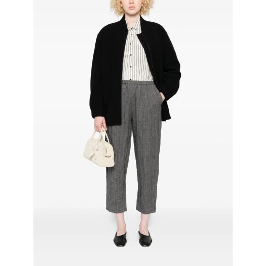 25FW 해리스와프런던 봄버 자켓 AH2490MLC 199 BLACK - HARRIS WHARF LONDON