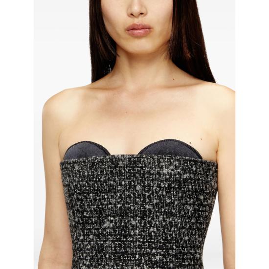 25FW 디젤 블라우스 0EPCS A20623 9XXA GREY BLACK - DIESEL