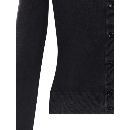 25FW 디젤 가디건 0QKBT A21859 900 BLACK - DIESEL