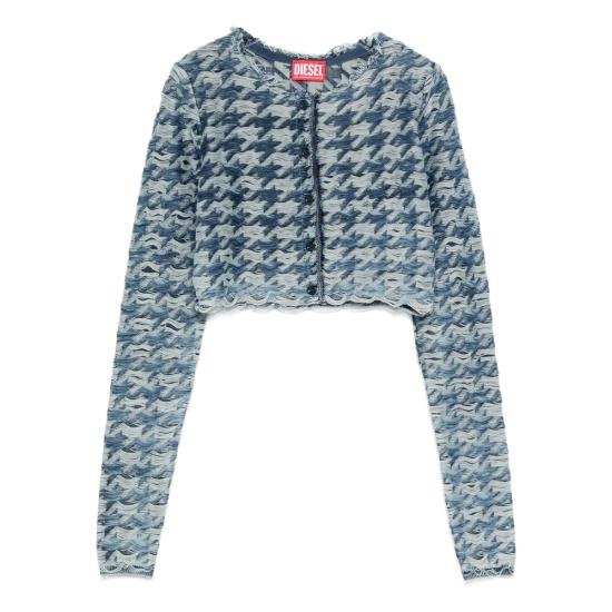 25FW 디젤 가디건 0EGCA A21445 8ATA BLUE