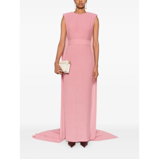 25FW 솔러스런던 롱 원피스 OS45016 PEPIN PINK - SOLACE LONDON