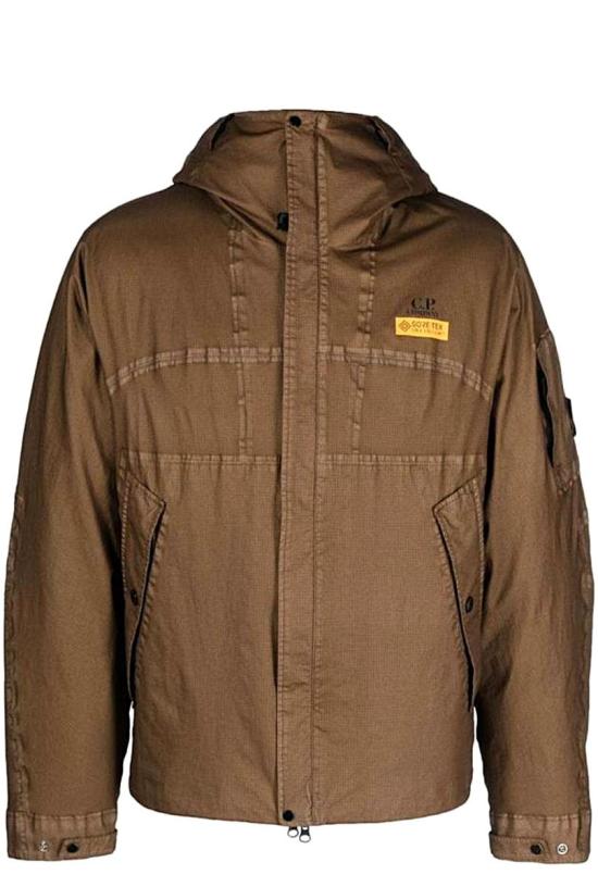 24FW 씨피 컴퍼니 후드 티셔츠 15CMOW104A006366G Marrone Brown