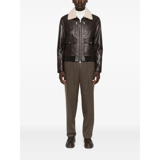 25FW 맥케이지 가죽 자켓 CHANCE NV COFFE BROWN - MACKAGE