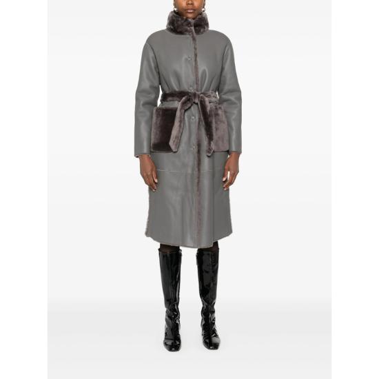 25FW 수프리마 코트 Y032XW M0220 907 GREY - SUPREMA