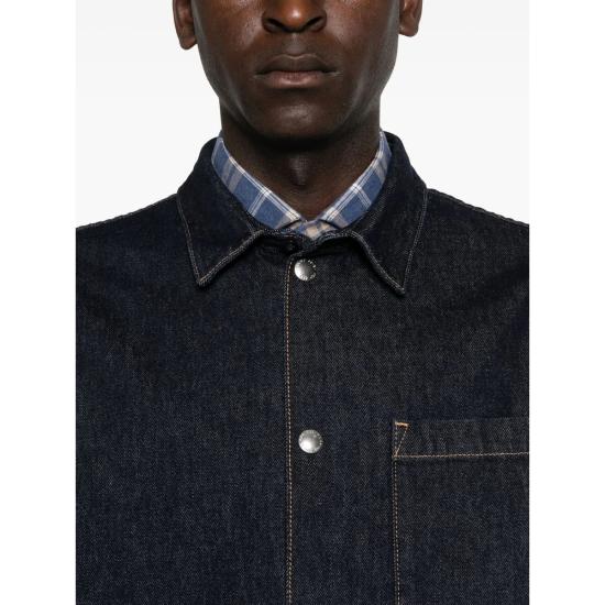 25FW 세븐포올맨카인드 데님 셔츠 7T800E35 OVERSHIRT 1M8 BLUE - 7 FOR ALL MANKIND