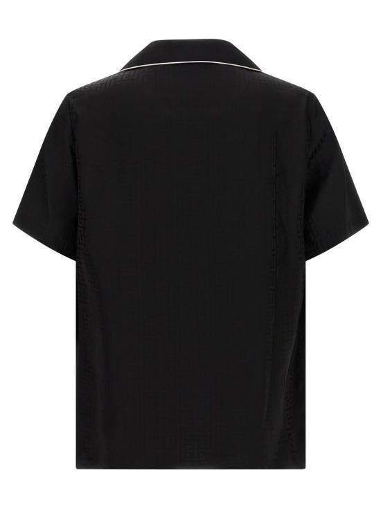 25FW 발망 반팔 셔츠 FH1HN135VB350PA Black - BALMAIN