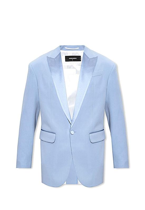 24FW 디스퀘어드2 수트 자켓 S71BN0913 S76497 Blu BLUE