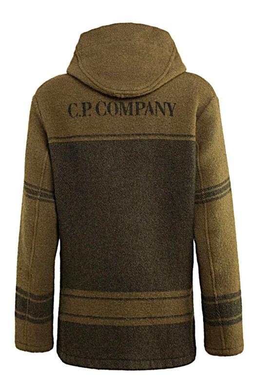 24FW 씨피 컴퍼니 후드 티셔츠 15CMOW349A006645 Verde Green - C.P. COMPANY