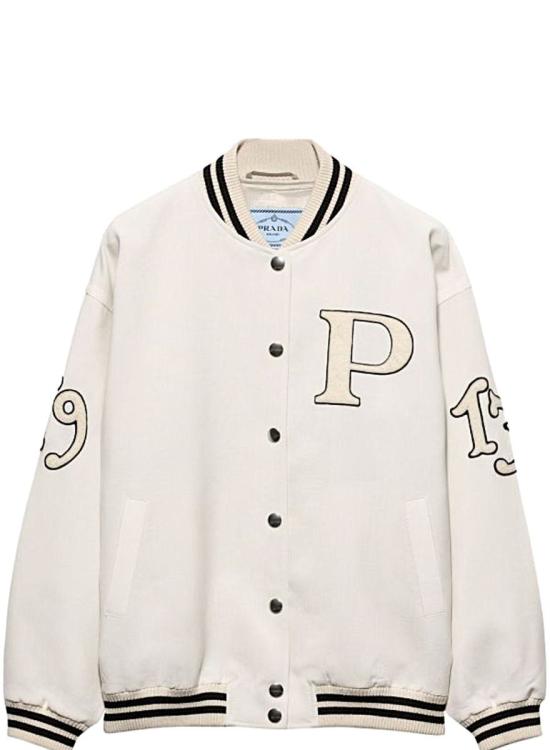 24FW 프라다 봄버 자켓 292230S000152I Beige - PRADA