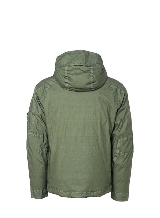 24FW 씨피 컴퍼니 후드 티셔츠 15CMOW104A006366G Verde Green - C.P. COMPANY