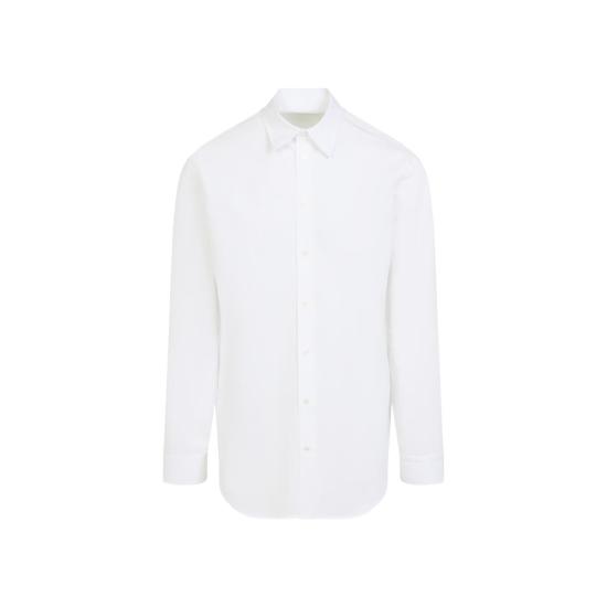 25FW 발렌시아가 긴팔 셔츠 850808 TTM12 9000 WHITE