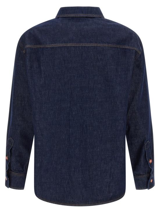 25FW 카사블랑카 데님 셔츠 MPF25SH18901INDIGO - CASABLANCA