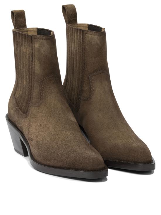 25FW 헨더슨 부츠 ALLYSON69DSUEDE BIRRA ANTICATO Brown - HENDERSON