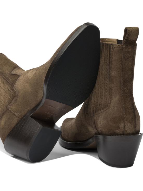 25FW 헨더슨 부츠 ALLYSON69DSUEDE BIRRA ANTICATO Brown - HENDERSON