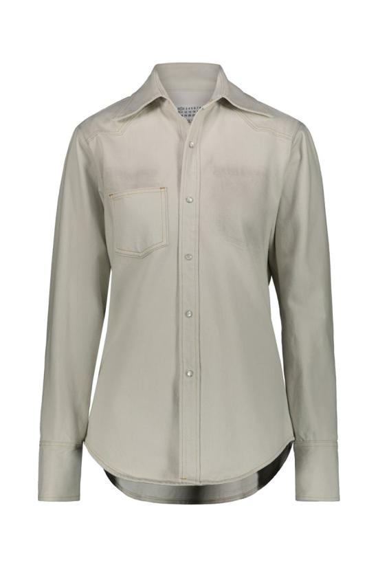  마르지엘라 셔츠 S50DT0007 BLUE