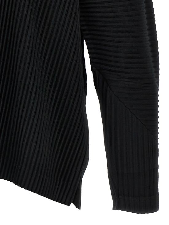 25FW 옴므 플리세 이세이 미야케 폴로 티셔츠 HP58JM08215 Black - HOMME PLISSE' ISSEY MIYAKE