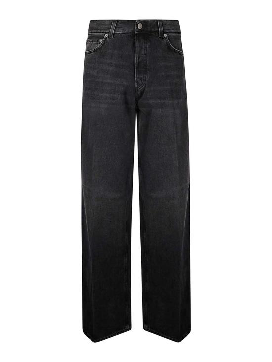 25FW 하이쿠레 스트레이트 팬츠 HEW03296DF174L0732 Black