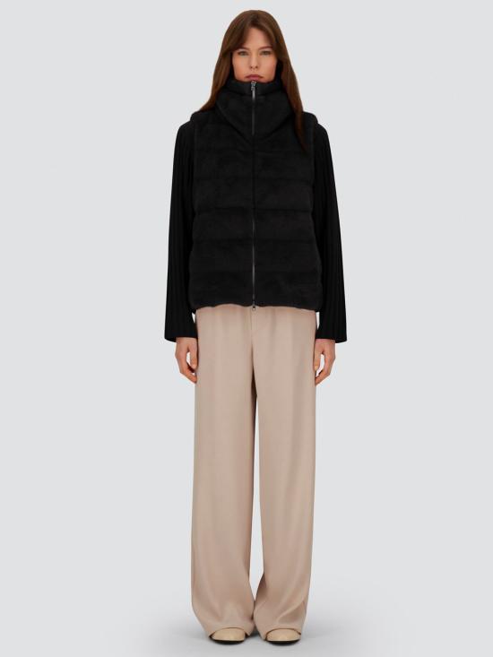 25FW 에르노 베스트 PI002122D 12630 9300 NERO - HERNO