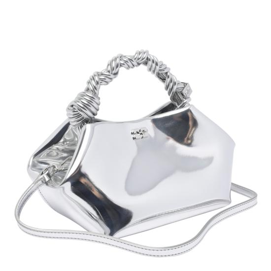 25FW 가니 토트백 A7132 018 Silver - GANNI