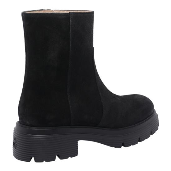 25FW 스튜어트 와이츠먼 부츠 SM559 HUDSON LITE ZIP BOOTIE SPDBLK Black - STUART WEITZMAN