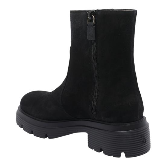 25FW 스튜어트 와이츠먼 부츠 SM559 HUDSON LITE ZIP BOOTIE SPDBLK Black - STUART WEITZMAN