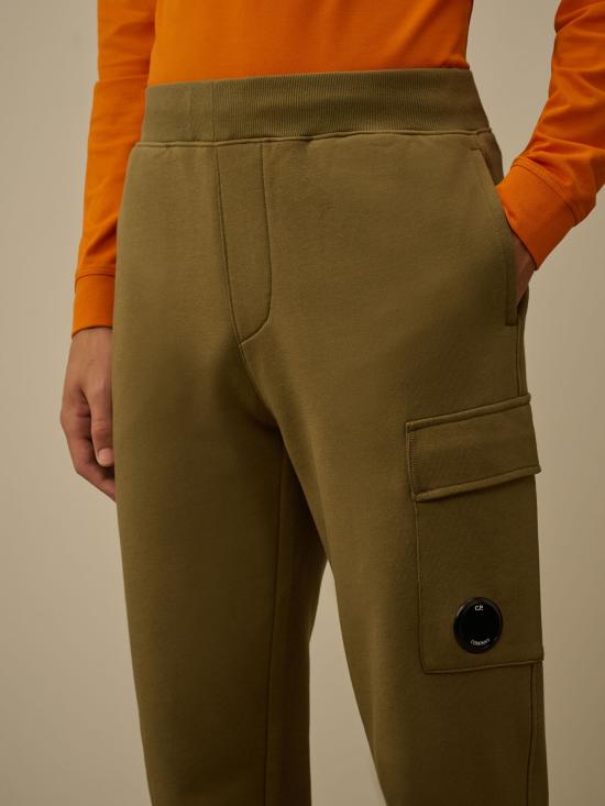 25FW 씨피 컴퍼니 트레이닝/조거 팬츠 19CMSP717A005086W 652 Green - C.P. COMPANY