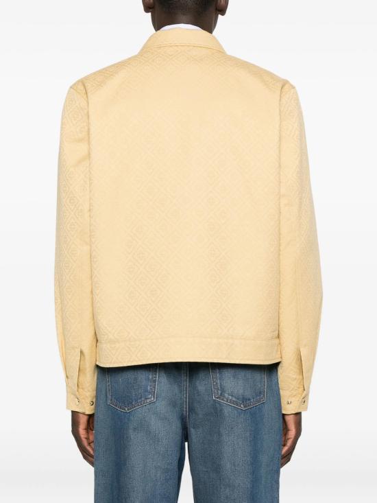 25FW 카사블랑카 수트 자켓 MPF25JK378 01 Beige - CASABLANCA