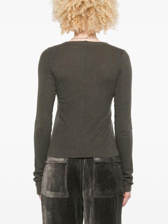 25FW 릭 오웬스 스웨터 RP02E4209RJR 25 Green - RICK OWENS