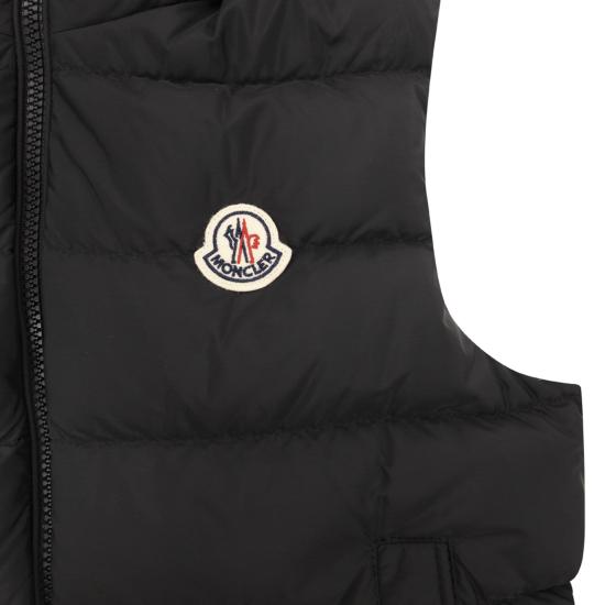 25FW [키즈] 몽클레어 베스트 K29541A00029 BLACK - MONCLER
