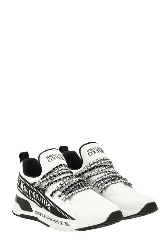 25FW 베르사체 리큐파이 로고 다이나믹 스니커즈 79YA3SA3 ZSD03003 White