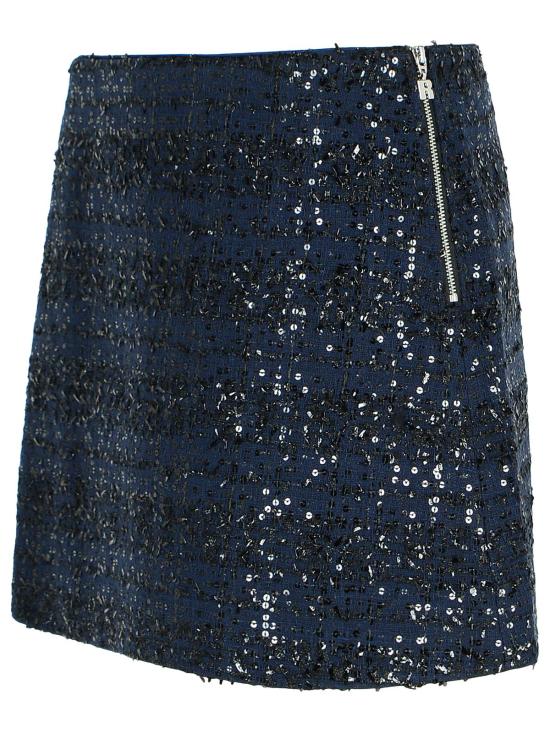 25FW 로테이트 숏 스커트 1141981725 Navy - ROTATE