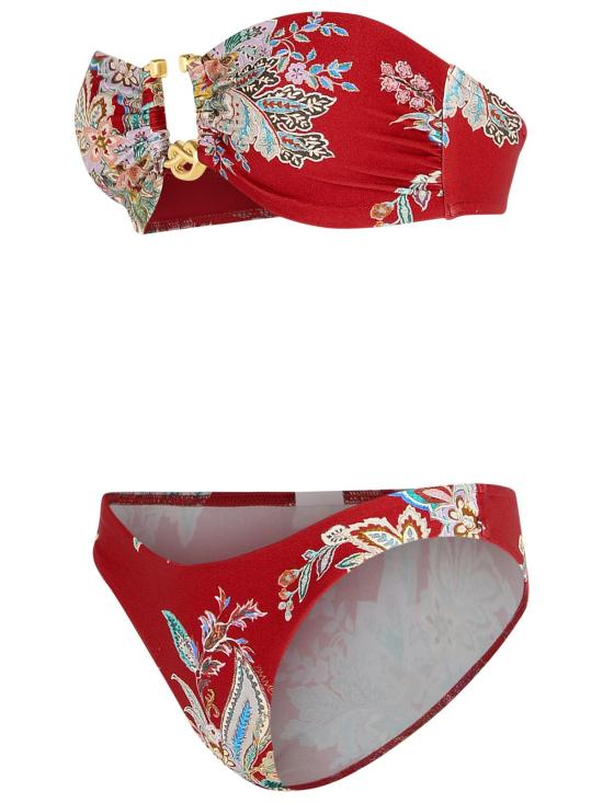 25FW 짐머만 비키니 수영복 1060WSS251RED MULTI Red - ZIMMERMANN