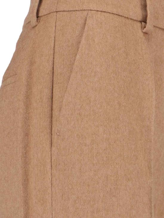 25FW 막스마라 스트레이트 팬츠 2521136072600 001 Brown - MAX MARA