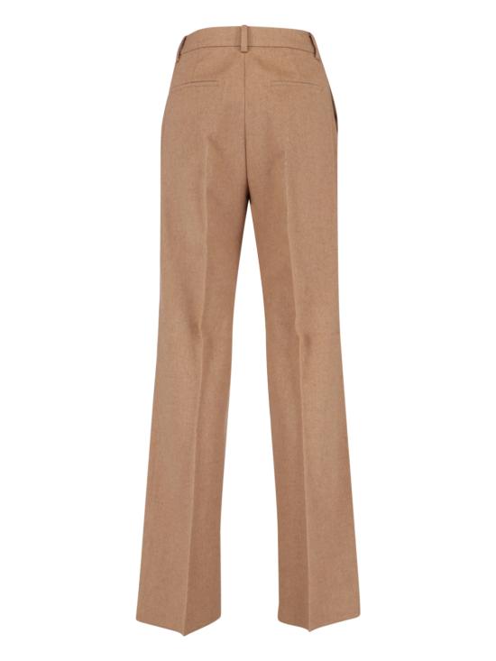 25FW 막스마라 스트레이트 팬츠 2521136072600 001 Brown - MAX MARA