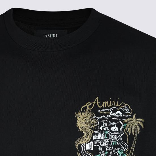 25FW 아미리 반팔 티셔츠 AMJYTE1237BLACK Black - AMIRI