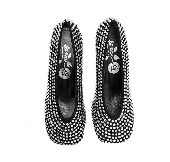 25FW 라 로즈 힐/펌프스 EW211352 BLACK BLACK Black - LA ROSE