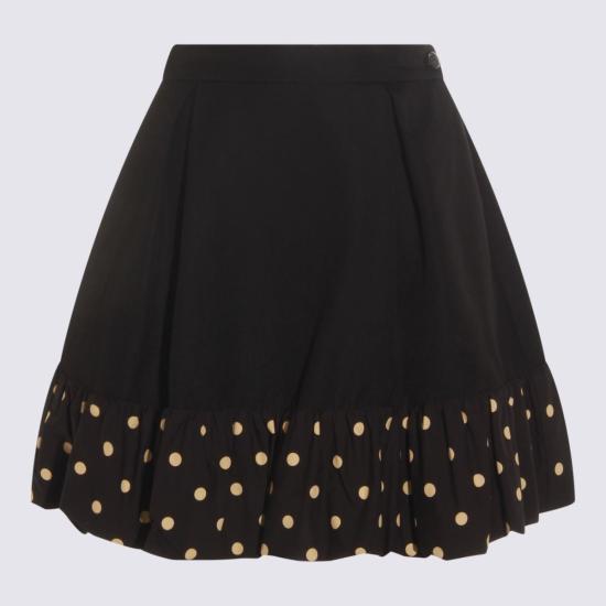 25FW 모스키노 스커트 252D011154371555 Black