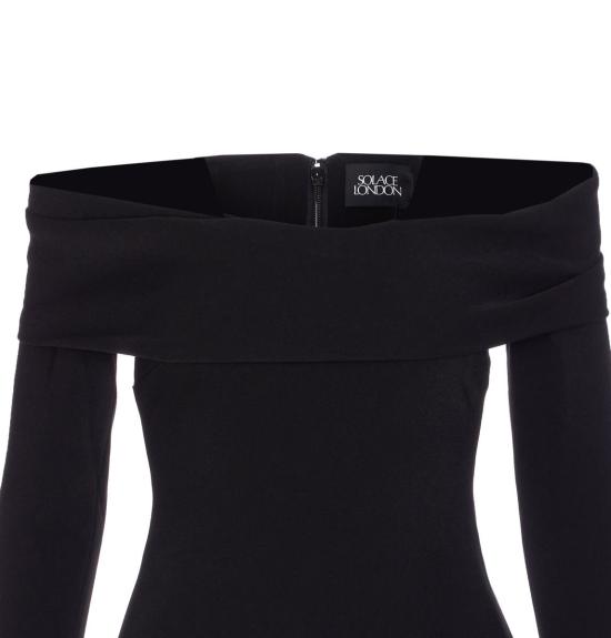 25FW 솔러스런던 롱 원피스 OS45010BLACK Black - SOLACE LONDON