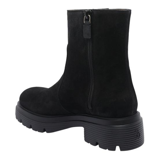 25FW 스튜어트 와이츠먼 부츠 SM559 HUDSON LITE ZIP BOOTIESPDBLK Black - STUART WEITZMAN