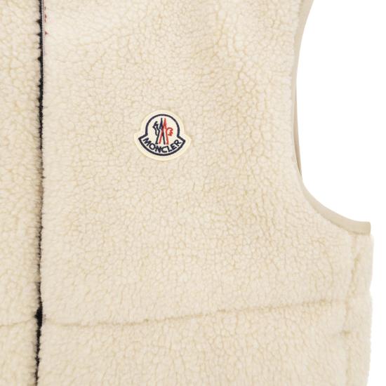 25FW [키즈] 몽클레어 베스트 K29541A00006 LIGHT BEIGE - MONCLER