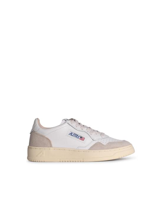 26FW 오트리 메달리스트 로우 레더 스니커즈 AULWLS33 White