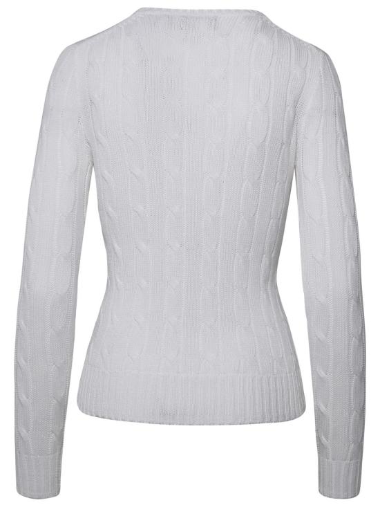 25FW 폴로 랄프로렌 스웨터 211891640001 White - POLO RALPH LAUREN