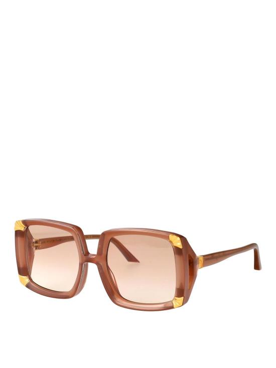  안나 카린 클라슨 선글라스 STRAWBERRYMOONCARAMEL Brown - ANNA KARIN KARLSSON